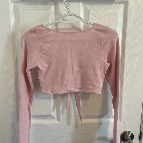 Glassons Tie Front Top - Picture 2 of 2